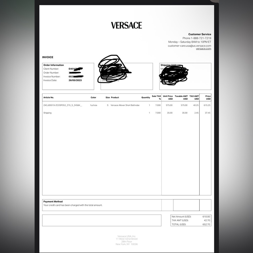 Versace Robe - image 7